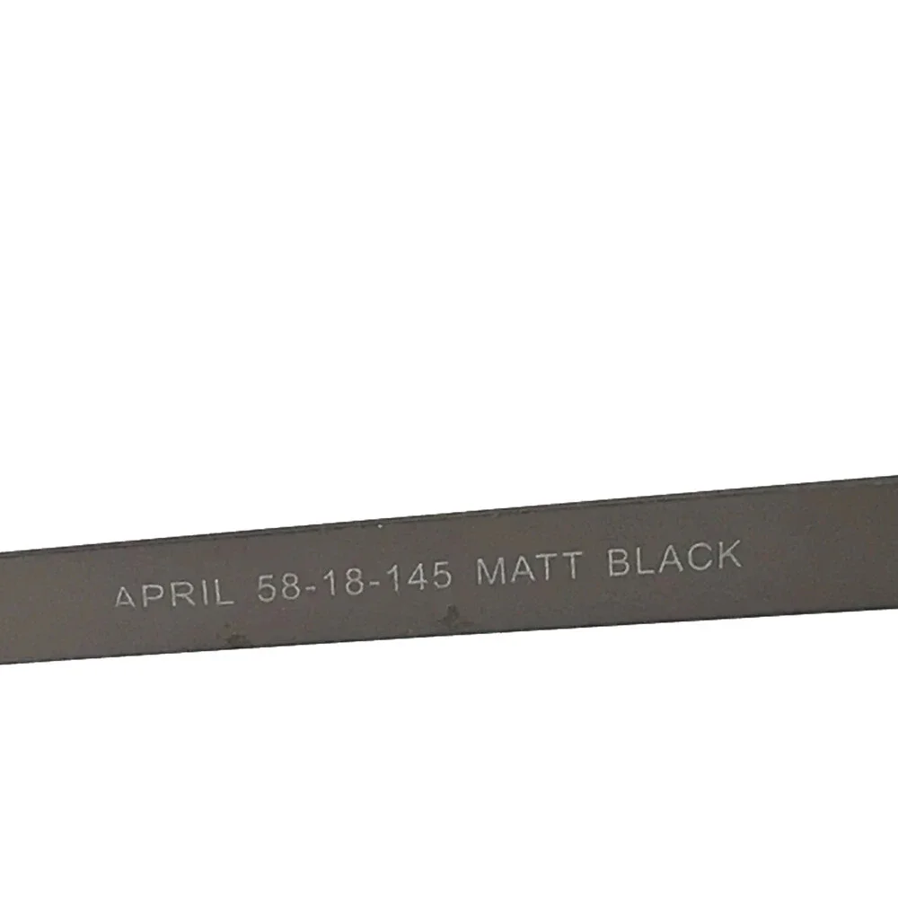 Chic Eyewear Eyeglasses Frames APRIL MATT BLACK Matte Black Square 58-18-145
